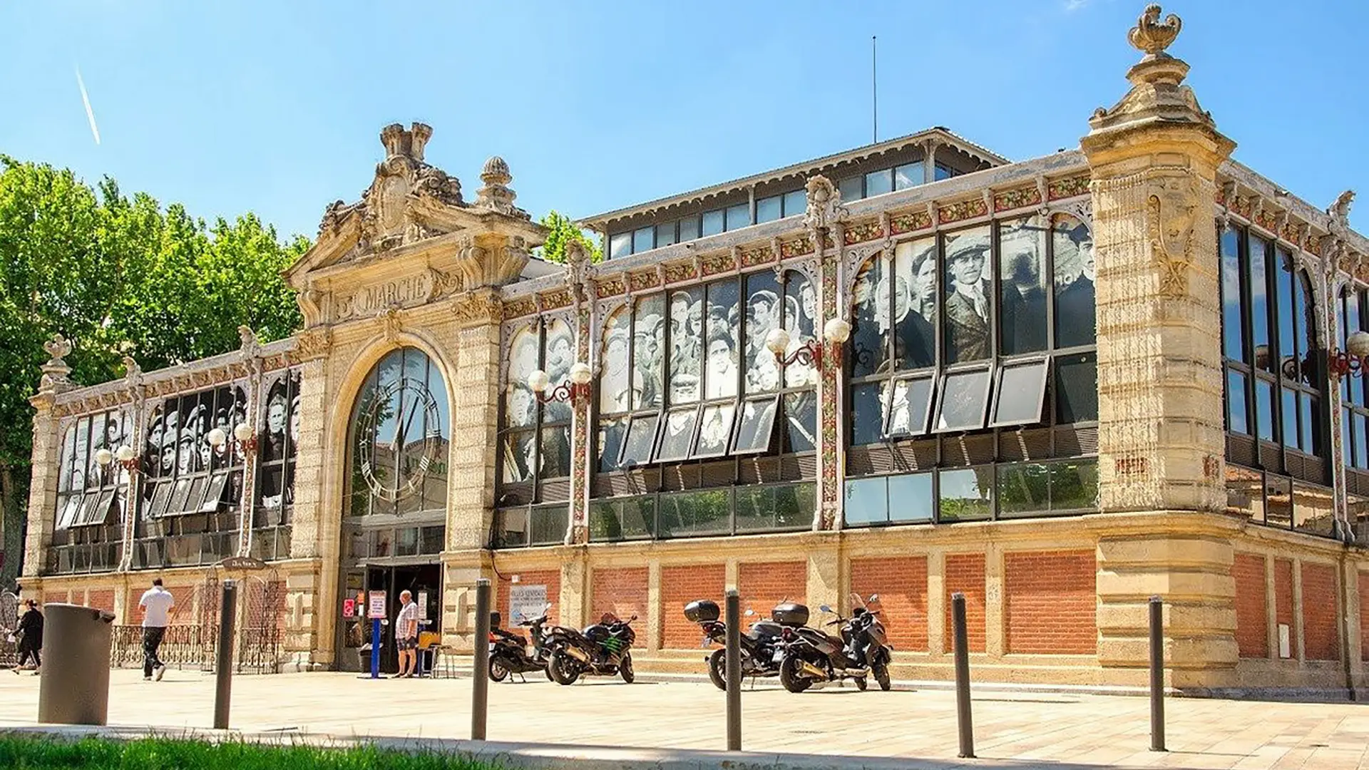 Façade des Halles de Narbonne