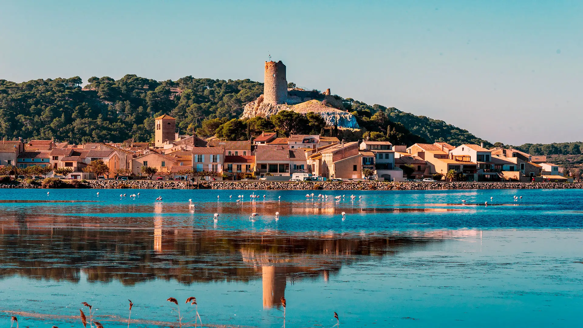 Gruissan et la Tour Barberousse